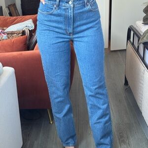 Abercrombie 90's Straight Classic Blue Women's Jeans